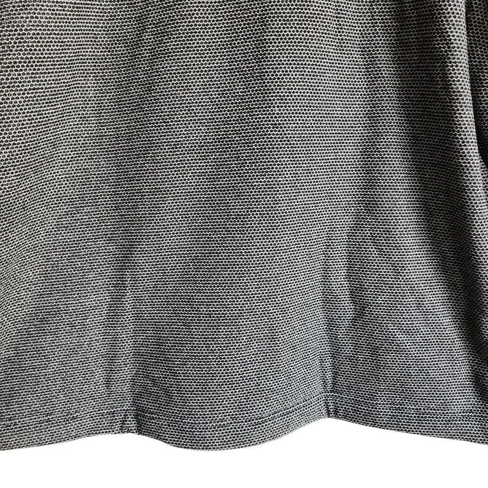 Orvis Classic 1/4 Zip Pullover Sweater Sherpa Lined Gray Textured Men's Large